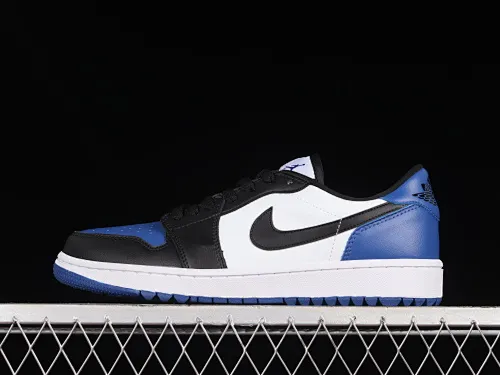 All categories Air Jordan Jordan series basketball shoes Air Jordan 1 Low Z version Air Jordan 1 Low Golf "Royal Toe" AJ1 Joe 1 new golf version black and blue toe DD9315-102
